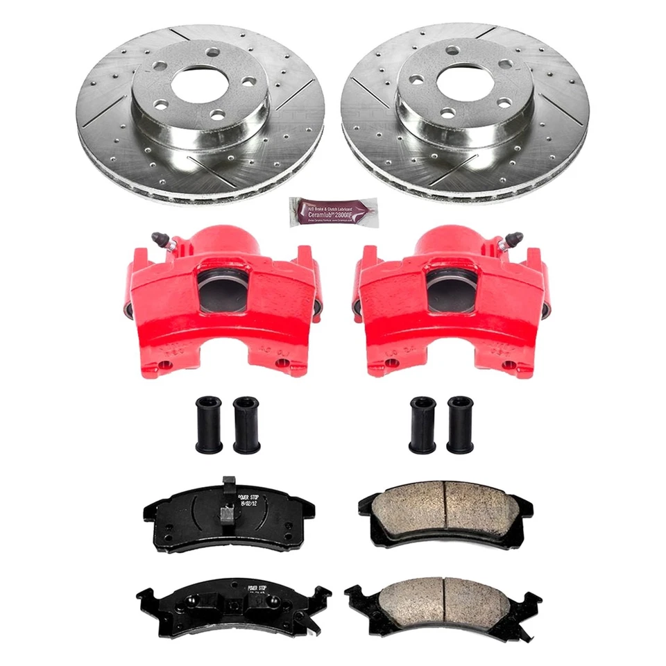 PowerStop KC3156 Brake Kit For Chevy Cavalier 1992-2005 Front — 第 2/4 张图片