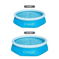 Crystals Family Swimming Pool Outdoor Garden patio Pool 8ft/10ft
