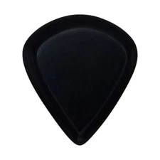 Black Obsidian Volcanic Stone Guitar Pick 3.0mm Jazz XL Handmade Exotic Plectrum