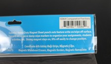 Ashley Productions Die-Cut Magnets Comparative Fractions Write-On/Wipe-Off Math