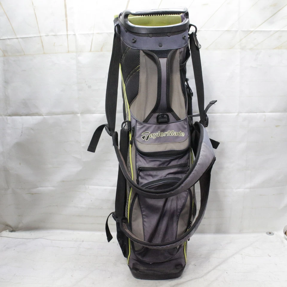 Сумка для гольфа TaylorMadae 5-сторонняя переносная стойка зеленая серая - Изображение 4 из 4