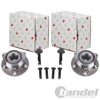 2X NK RADLAGER-SATZ Vorne Hinten Beidseitig Passend FÜR Audi A3 Q2 Q3 TT Cupra