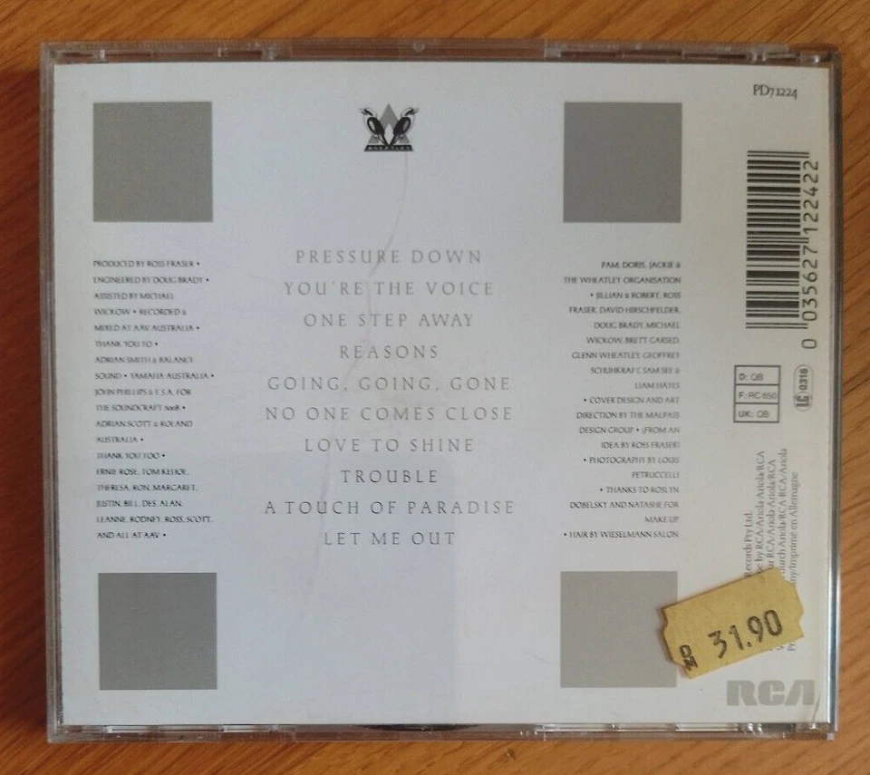 John Farnham - Whispering Jack (CD Album) | Zustand sehr gut - Bild 2 von 4