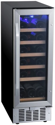 EdgeStar CWR182SZ 12"W 18 Bottle Built-In Single Zone Wine Cooler - Stainless - Picture 12 of 12