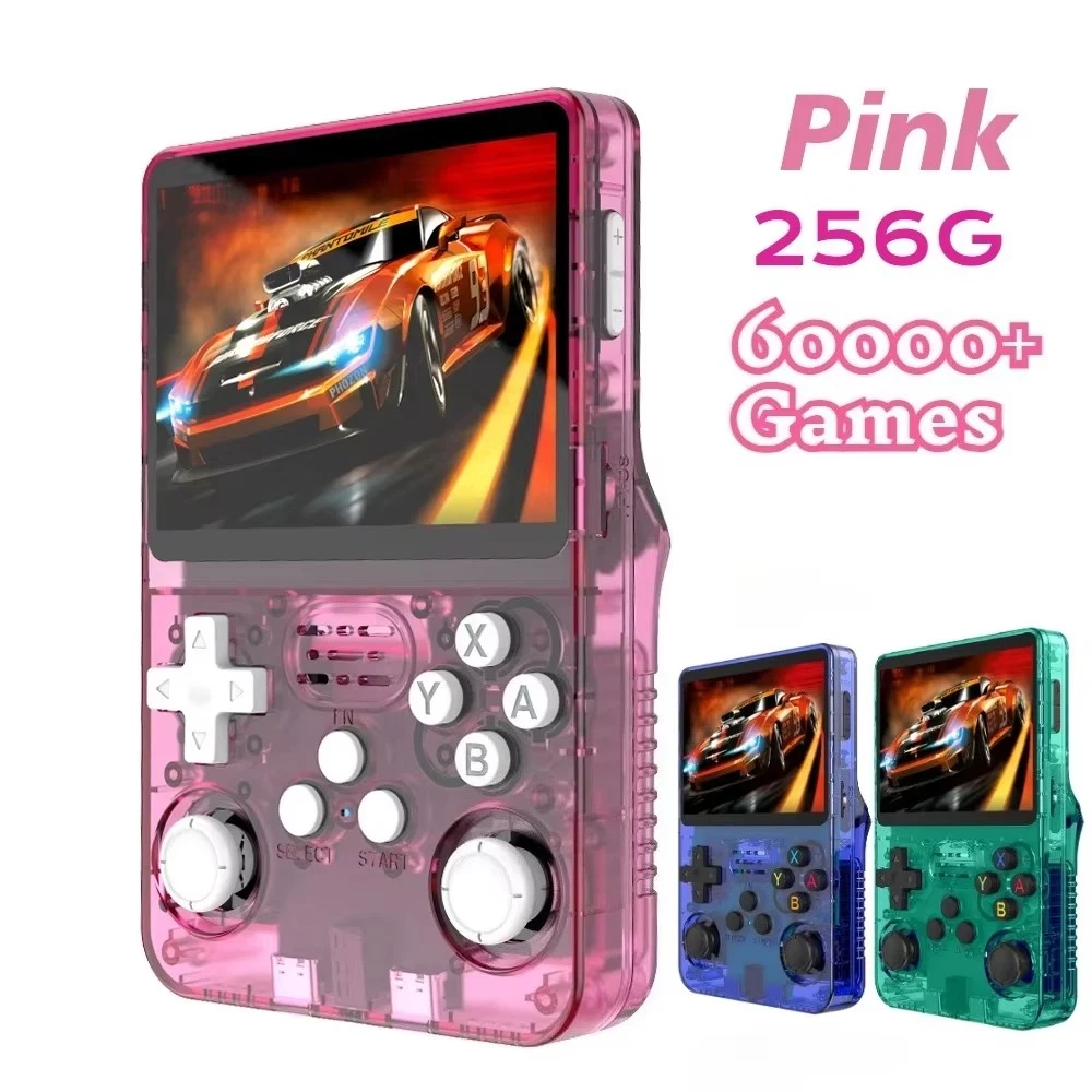 256 GB Retro Handheld Game Console 3.5″ IPS Screen – Multi‑Colour