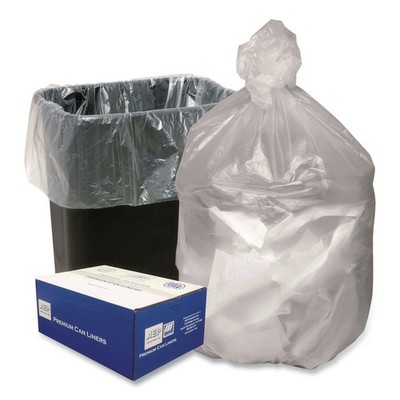 Ultra Plus HD303710N 10 Microns 30 gal. HD Can Liners - NAT (500/Carton) New
