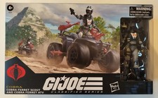 GI Joe Classified Series Cobra Ferret ATV with Scout Driver 119 Vehicle