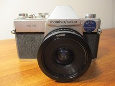 Vintage Mamiya/Sekor 500DTL 35mm Camera w/1:2.5 28mm Lens Made in Japan