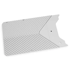 EK Water Blocks 3831109836705 Silver Aluminum Rear Plate EK-Quantum