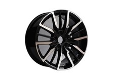 Set Of 4 18x8 Black Machined Wheels 5x114.3 Lexus Rx350 Es350 Is350 Is300 Nx300