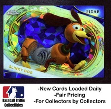 2025 Topps Chrome Sapphire Edition Disney #91 Slinky Dog Toy Story Pixar