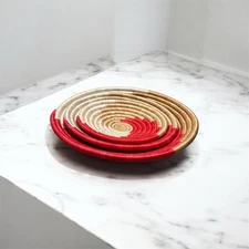 3- Piece Handmade Woven Basket - Made In Uganda