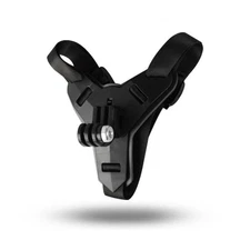 Action Camera Helmet Mount – Chin Bracket for GoPro, DJI Osmo & E-Bike Helmets