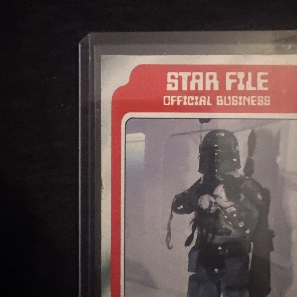 1980 Star Wars Boba Fett #11 Empire Strikes Back Star File Rookie Card - Image 2 of 4