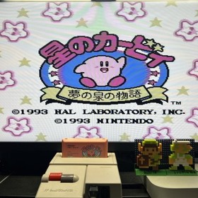 Kirby's Adventure Nintendo Famicom NES Game Cartridge Only Tested Japan Import