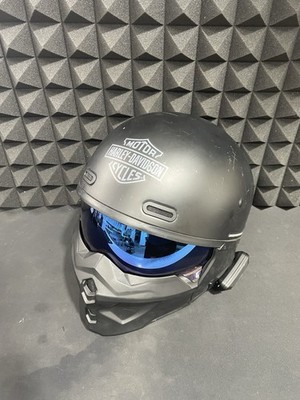 Harley-Davidson HD-X07 Motorcycle Helmet Medium JBL Visor Face Mask