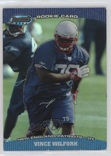 2004 Bowman's Best Vince Wilfork #87 0zg4