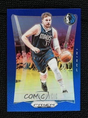 2023-24 Panini Prizm Deca Blue Prizm 136/149 Luka Doncic #2 0g4t