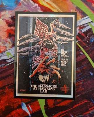 Panini   Stranger Things #53 Chapter 7 Card - The Massacre at Hawkins Lab