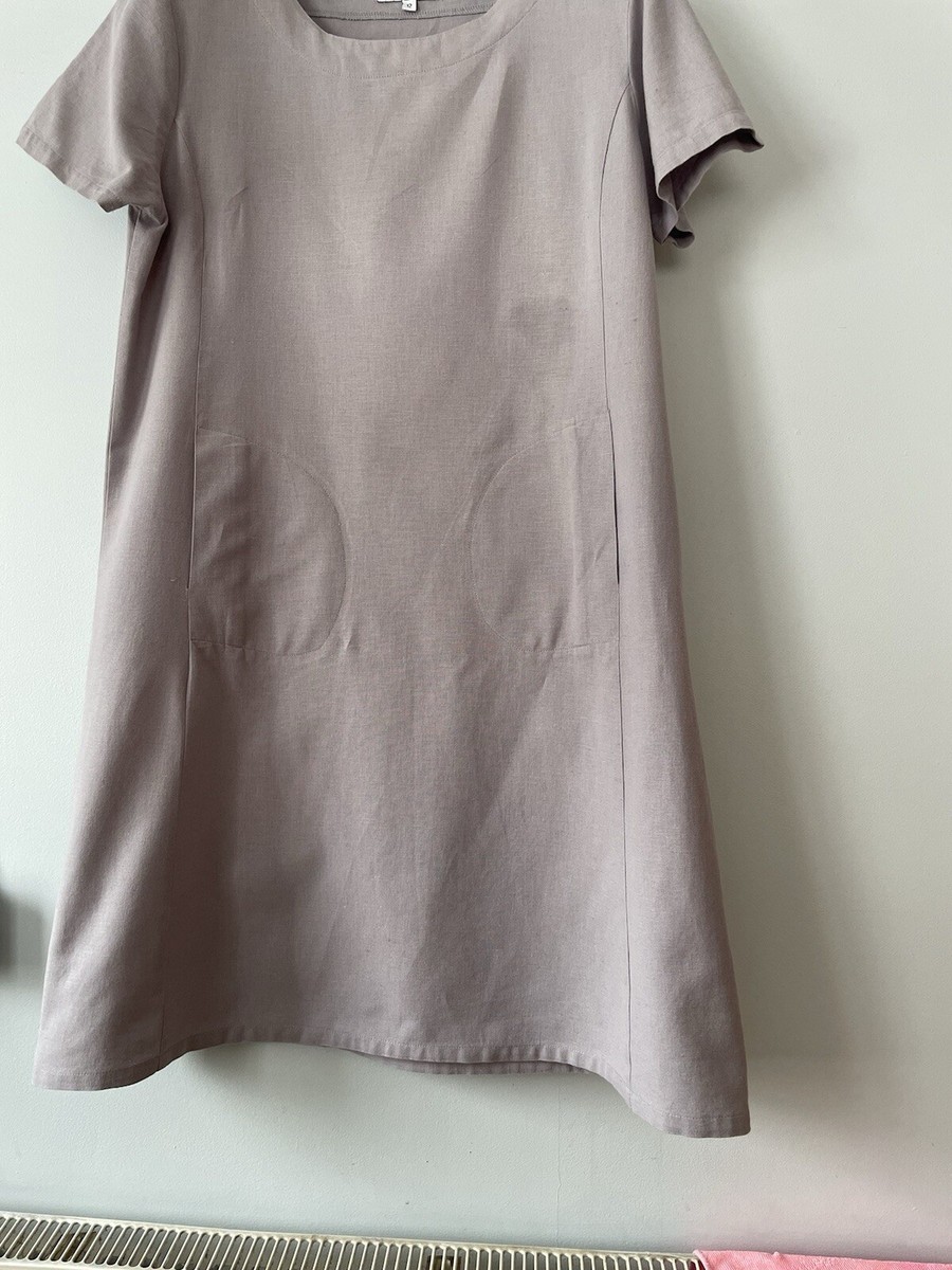 Alice Collins Grey shift Dress Linen/Cotton Size 12 | eBay UK Alice Collins Grey shift Dress Linen/Cotton Size 12 | eBay UK