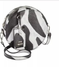 Steve Madden Animal Print Crossbody Small Zebra