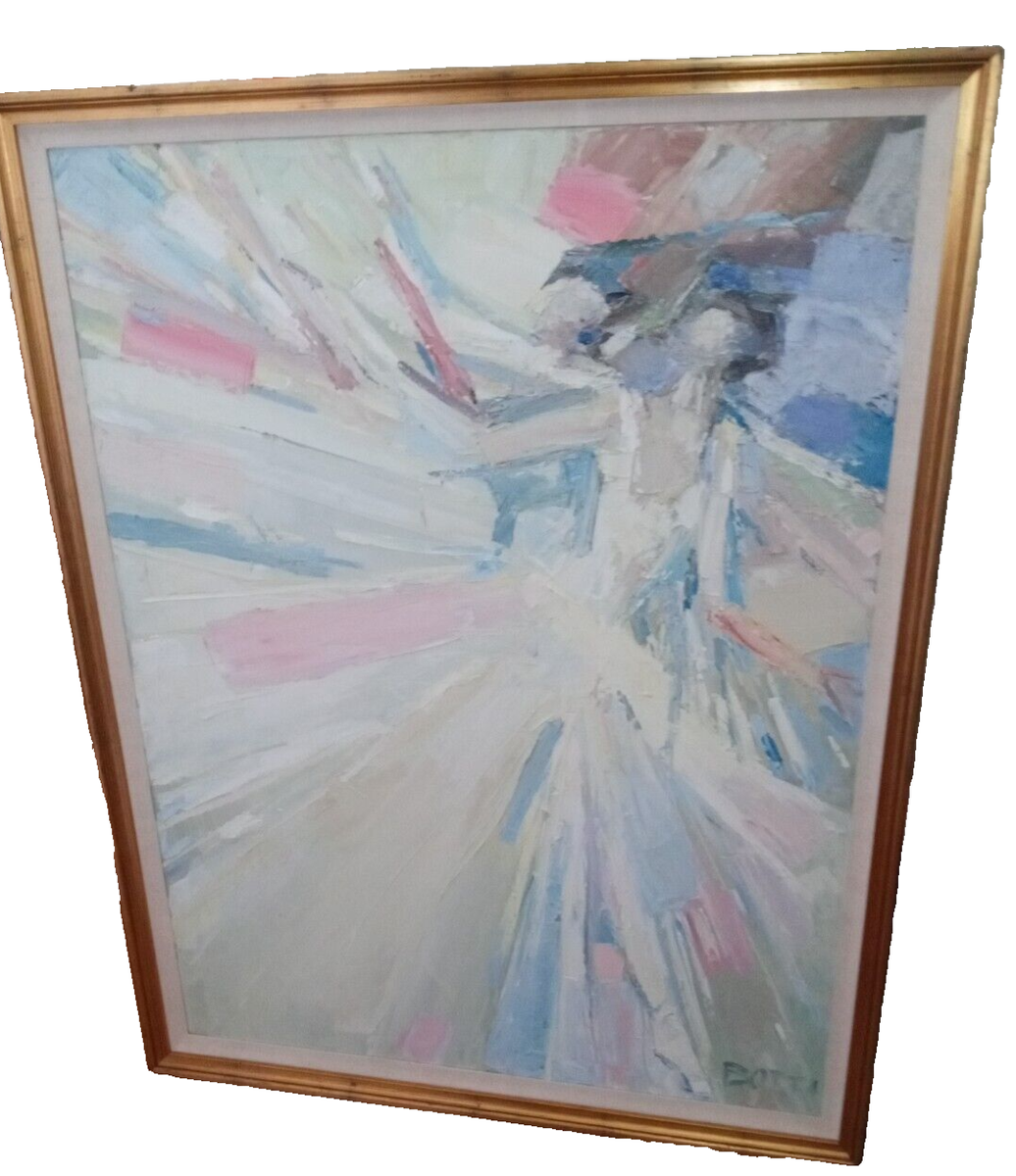 イタロ・ボッティ Italo Botti 春の花束 シルクスクリーン Italo George Botti -- 1923-2003 contemporary original oil painting