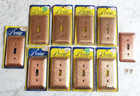 10 Prestige Wall Plate By Mulberry T-CPT Textured Copper Switch Plate Covers