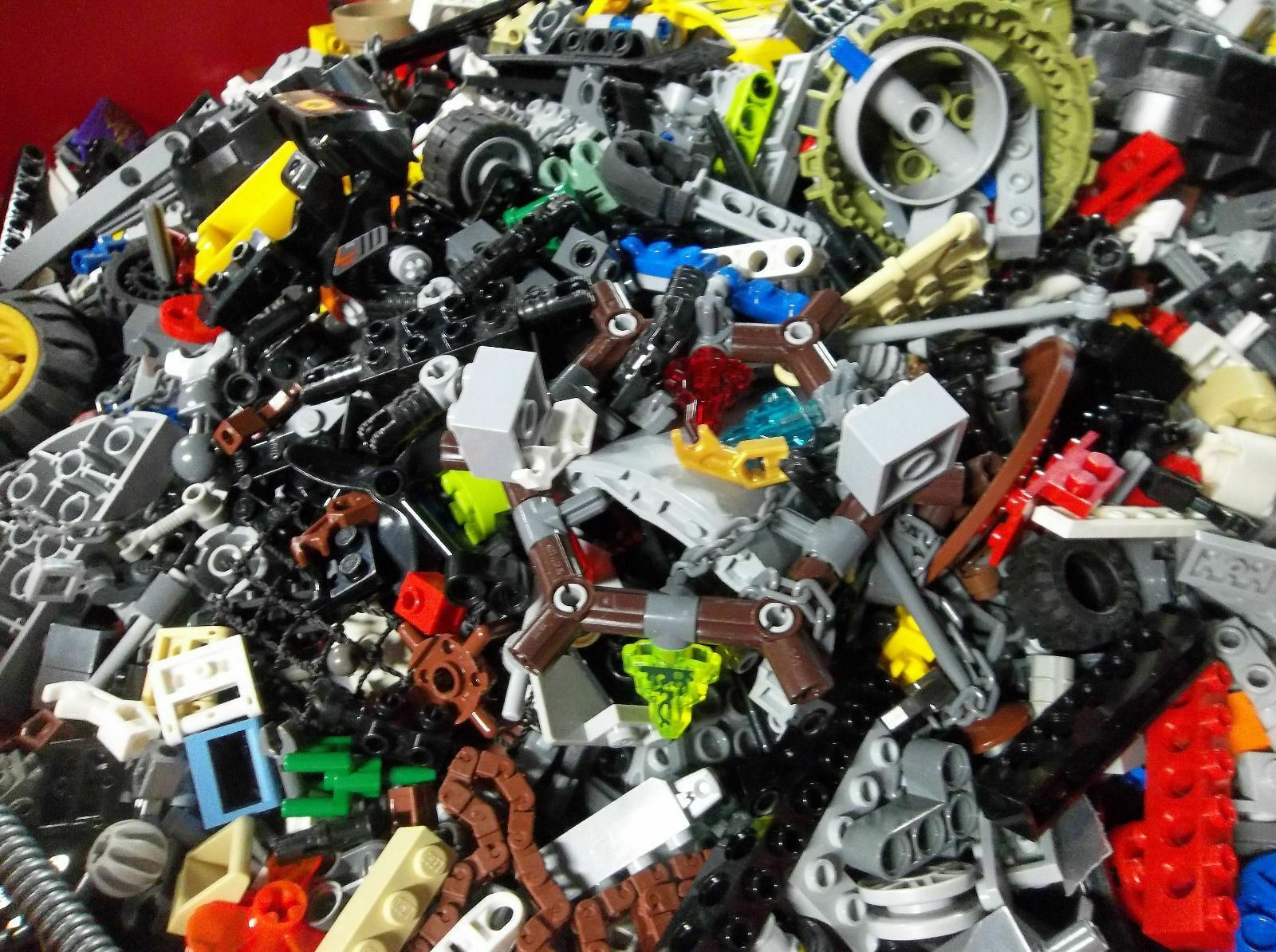 Lego Bulk Lot TECHNIC MINDSTORM PARTS 1//4 lb Beams Pins Axles Cog Specific ASK