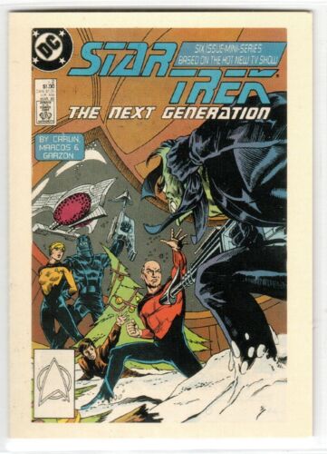 THE QUOTABLE STAR TREK THE NEXT GENERATION COMIC BOOK INSERT TRADING CARD CB2 - Picture 1 of 3