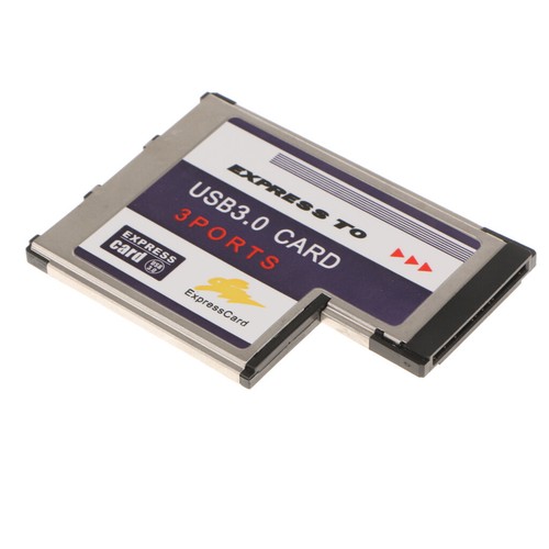 Laptop 54mm Express Kartenkonverter zu 3Port USB3.0 Adapter - Photo 4/7