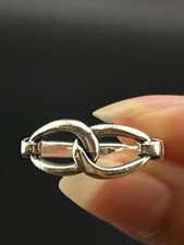 Sterling Silver Eternity Knot Ring Size 8