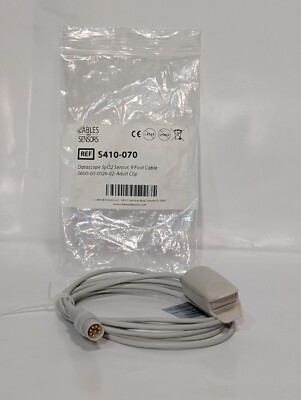 Mindray Datascope  S410-070 Compatible Direct-Connect SpO2 Sensor, 9' Cable