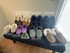 Moccasin Slippers Australian Made Sheep Skin