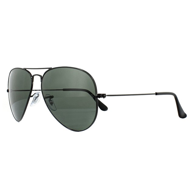Sunglasses Ray-Ban AVIATOR large metal Polarized RB3025 002/58 55 for sale  online | eBay