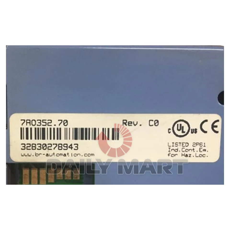 New In Box B&R 7AO352.70 Analog Output Module - Image 3 of 3