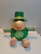 1990 AMERICAN GREETINGS ZIGGY I LOVE O'YOU ST PATRICKS DAY DOLL PLUSH 7" - BB42