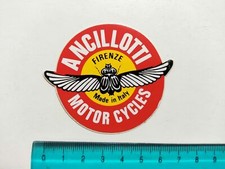 ADESIVO ANCILLOTTI MOTO TRIAL STICKER AUTOCOLLANT AUFKLEBER VINTAGE 80s ORIGINAL