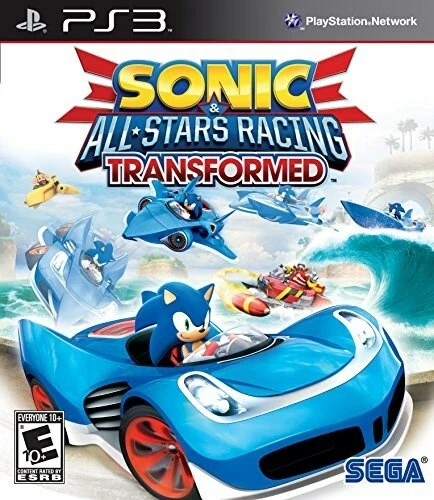 PLAYSTATION 3 - SONIC & ALL-STARS RACING TRANSFORMED BRAND NEW SEALED