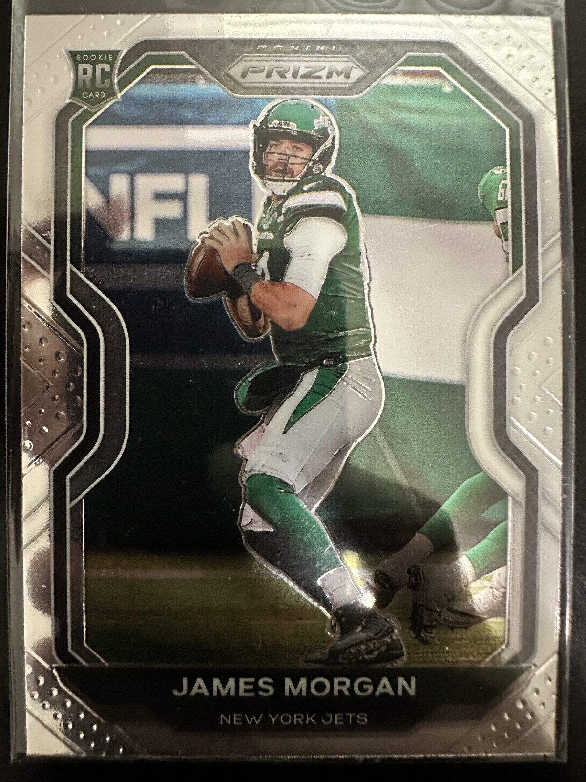 2020 Panini Prizm Football James Morgan (RC) #356 New York Jets Rookie