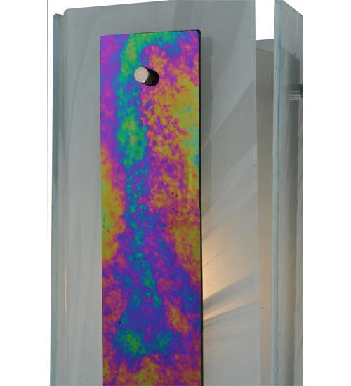 Meyda 118485 - 6.5"Sq Metro Aurora Borealis Quadrato Mini Colgante Foto 4 de 4