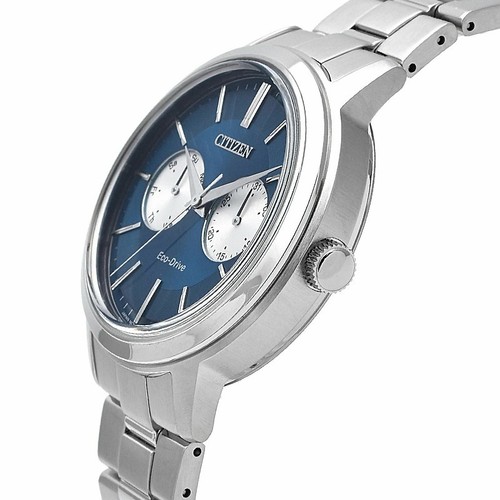Orologio CITIZEN Collection BU4030-91L Eco-Drive Quadrante Blu Acciaio Inox GARANZIA - Foto 2 di 9