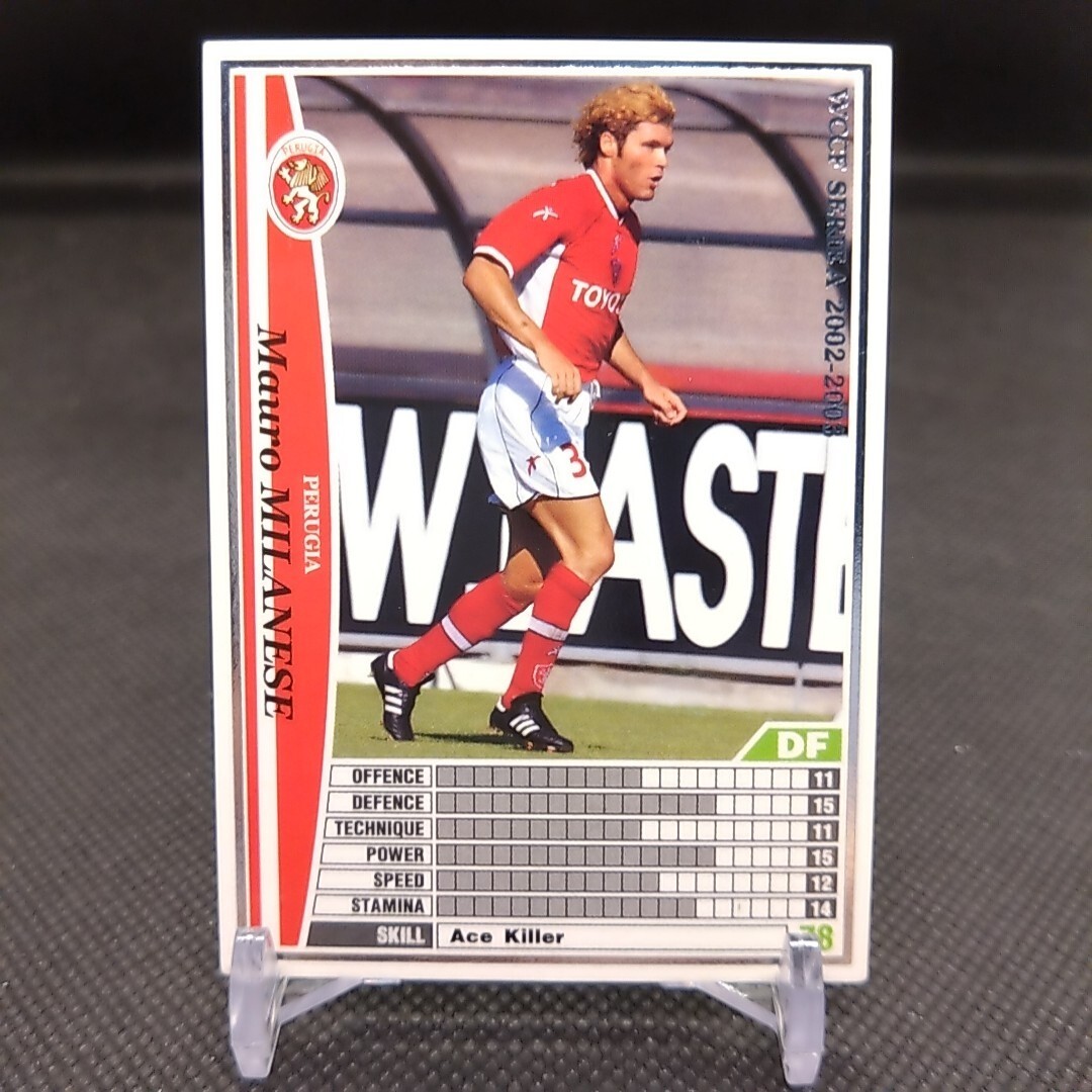 Mauro MILANESE No.195 WCCF Football Soccer card From Japan