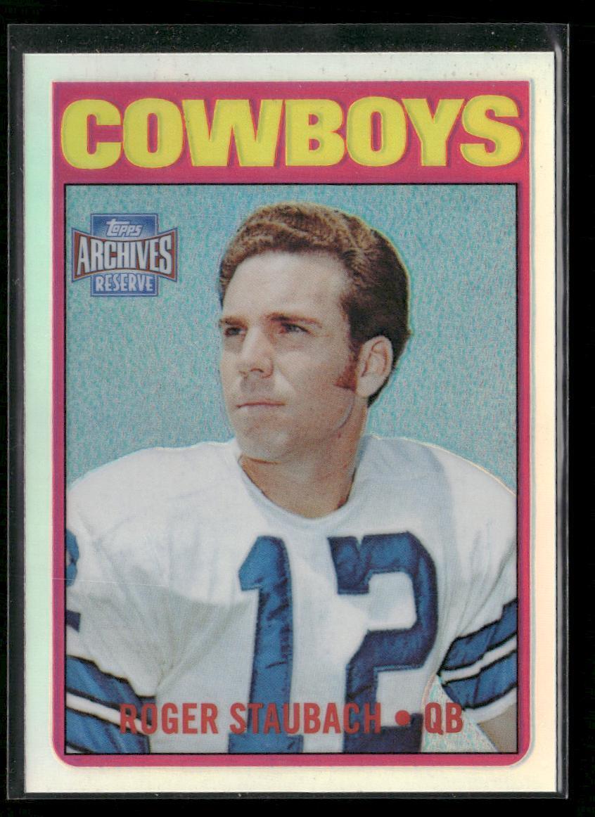 2001 Topps Archives Reserve #66 Roger Staubach