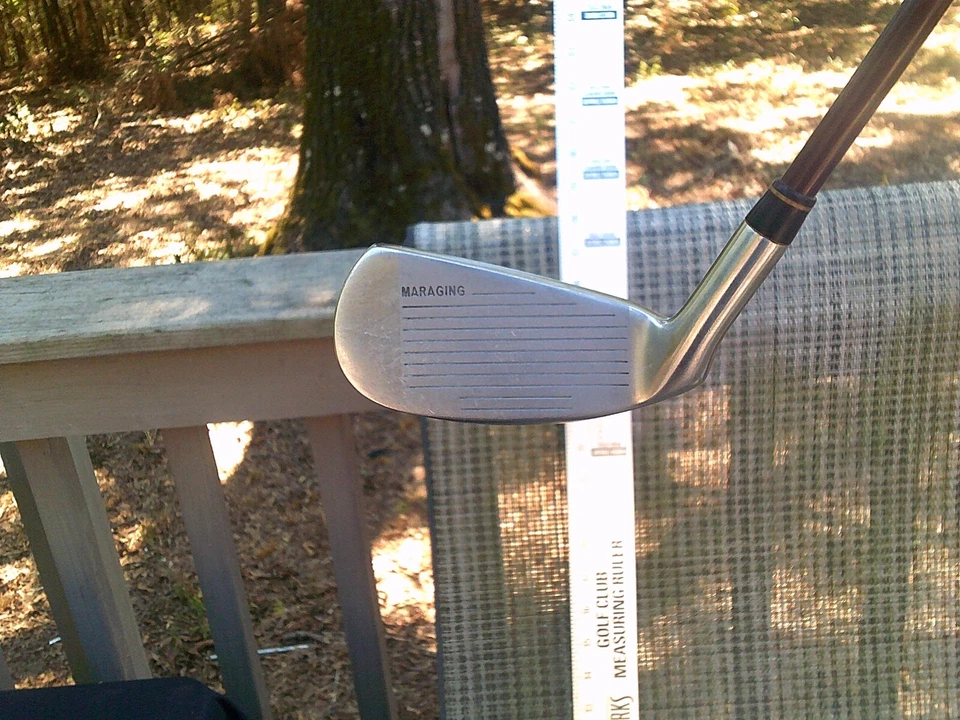 Vintage Tour Edge Iron Wood. 21* Loft Utility Club  Regular Graphite Unique look - Image 4 of 4