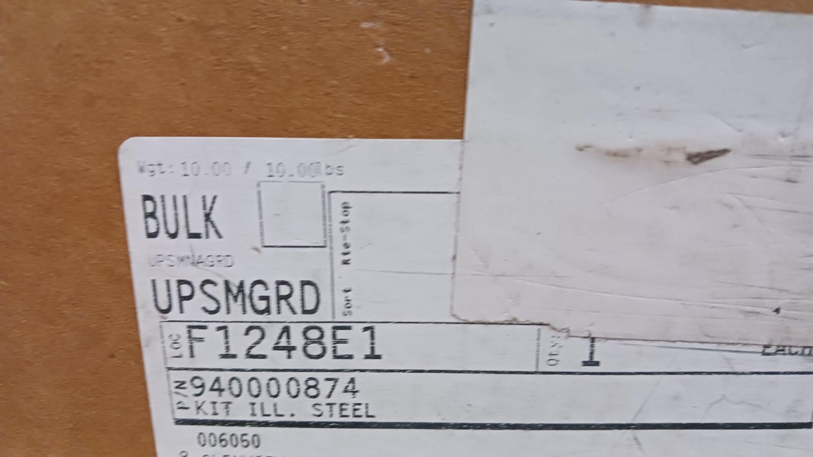Maserati KIT ILL. STEEL DOOR SILLS BLACK - 940000874