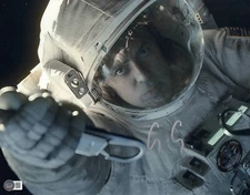 GEORGE CLOONEY SIGNED AUTOGRAPH GRAVITY 11X14 PHOTO BECKETT BAS