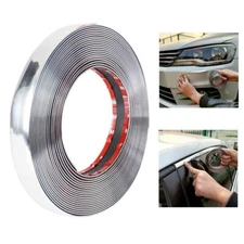 NEW Universal Chrome Molding Trim Wide Automotive Trunk Body Side Bumper Strip