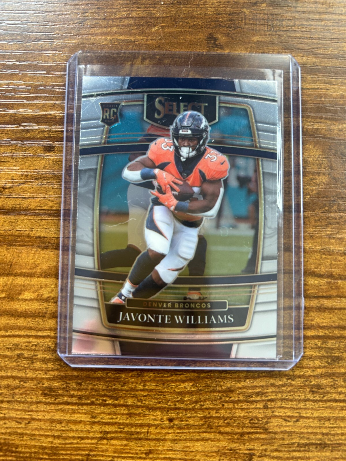 2021 Panini Select - Concourse Silver Prizm #57 Javonte Williams (RC)