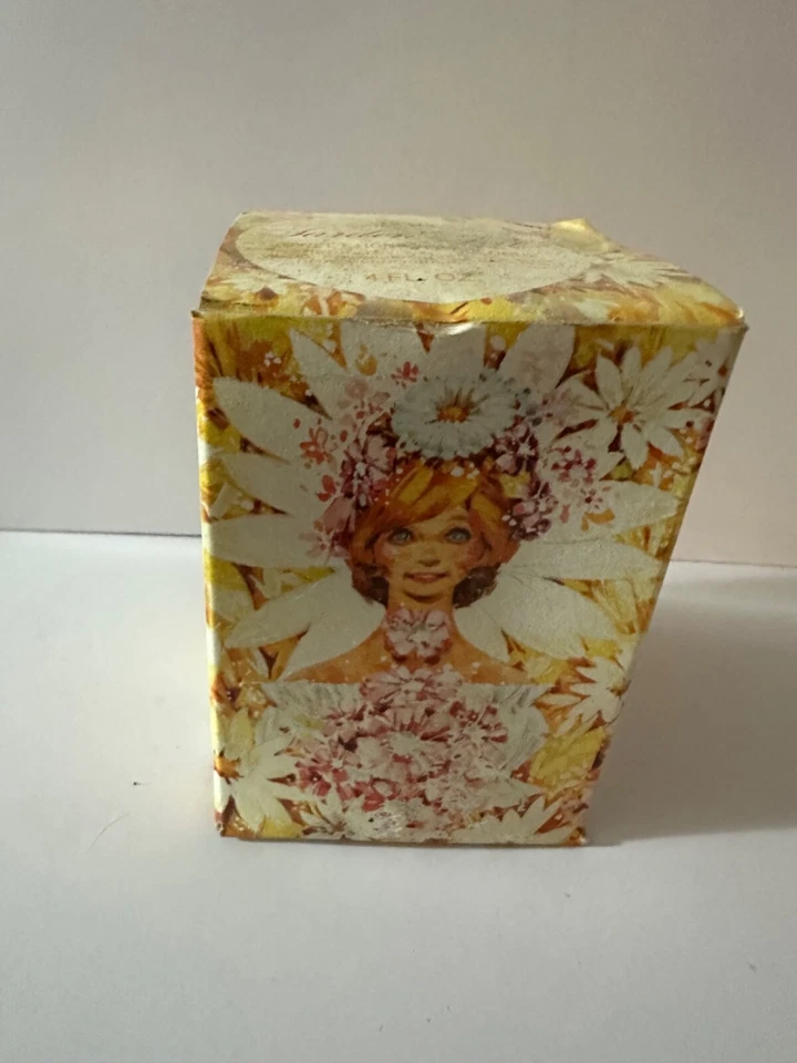 Colônia/perfume vintage Avon Garden Girl To - A - Wild Rose 4 oz vazio na caixa - Imagem 2 de 4