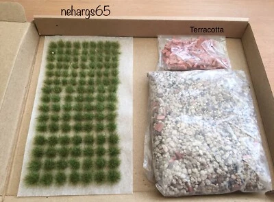 Miniature Basing And Terrain Kit, Urban Rubble. Ideal 40k, Boltaction, 28mm 32mm